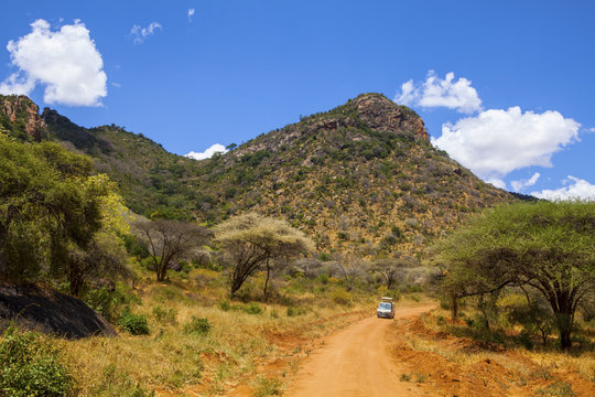 Tsavo West National Park in Kenya
