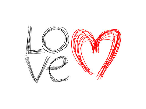 Love message symbol
