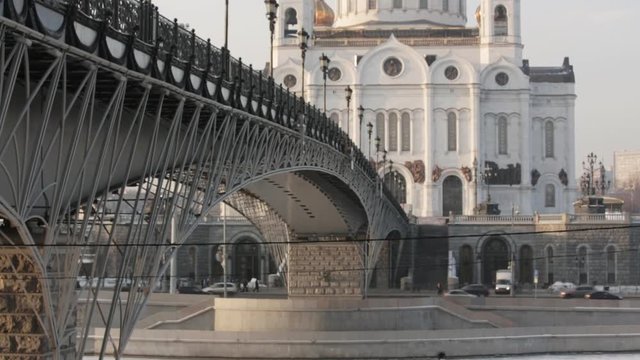 The splendour of the Cathedral of Christ the Savior, the main temple of the Russian capital.
