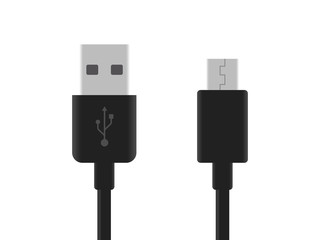 Usb Cable usb c data cable mobile vector icon