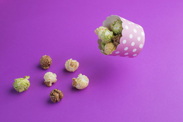 various tastes homemade popcorn