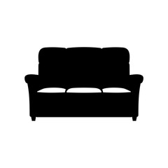 Retro sofa icon