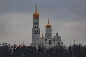 Fototapeta na wymiar Churches of Moscow in spring