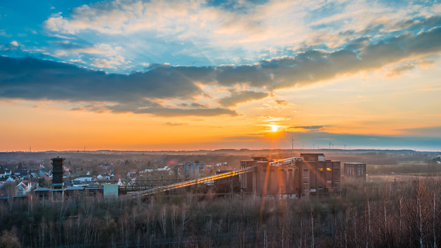 Dortmunder Panorama von der Halde Deusen