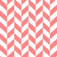 Fototapeta premium Seamless chevron pattern on paper texture. Vector Illustration