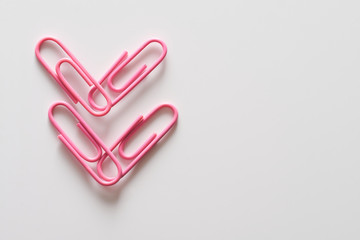 Symbols of the LGBT scene from the paperclips