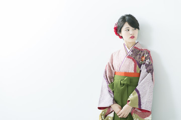 Fototapeta premium 着物の女性