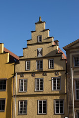 Fototapeta na wymiar Ein Giebelhaus in Osnabrück