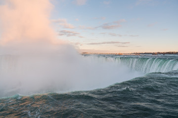 Horseshoe Falls at Niagara Falls up close
