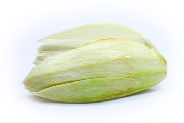 Green Mango Isolated White Background 