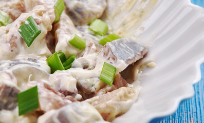 Polish Herring in Sour Cream