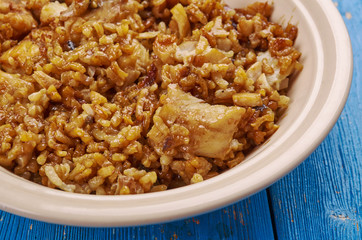 Croatian-style cuttlefish risotto