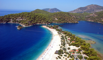 Abenteuer, Freiheit, Mut, Sport, Fliegen: Paragliden in der T&uuml;rkei &uuml;ber der &Ouml;l&uuml;deniz :)
