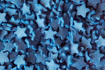 Candy star, closeup