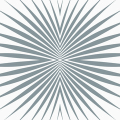 Striped abstract form. Vector illustration
