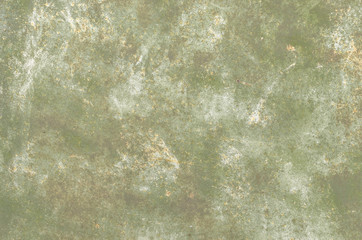 Abstract green background.Concrete or metal surface.