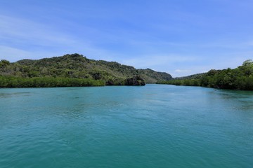 The clear sea of Tarutao