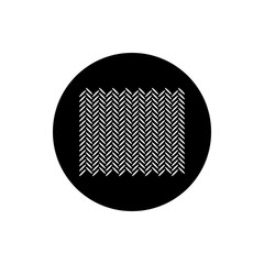 Metal texture background vector icon