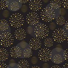 Abstract geometric seamless pattern