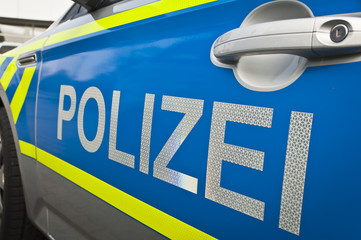 Schriftzug Polizei  © Stockfotos-MG