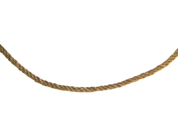 rope isolated on white background
