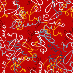 abstract color pattern in graffiti style. Quality vector illustration for your design