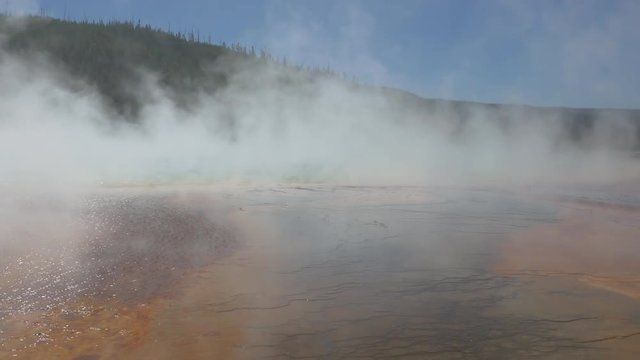 Spring in Yellowstone National Park, USA