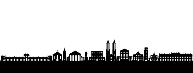 Naklejka premium Kassel, Skyline