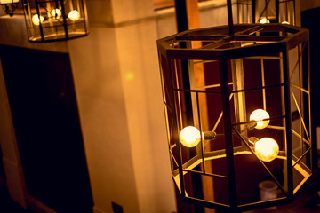 idea retro for light lamp with luxury vintage style hanging on roof power by using electricity