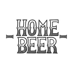 Graphic home beer