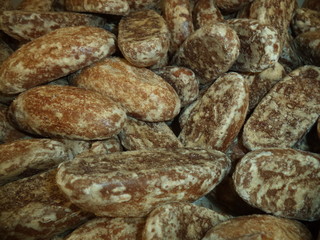 delicious sweet fresh gingerbread