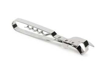 Metal modern corkscrew