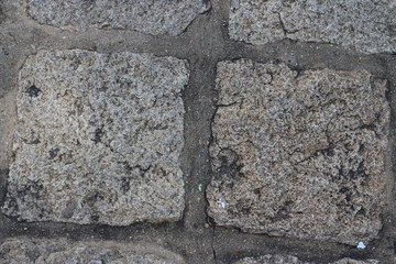 Fototapeta premium Stone wall texture old pattern