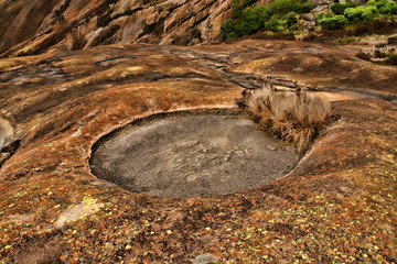 Fototapeta premium The picturesque rock formations of the Matopos National Park, Zimbabwe