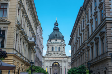 Fototapeta premium St. Stephen's Basilica, Budapest, Hungary, Europe