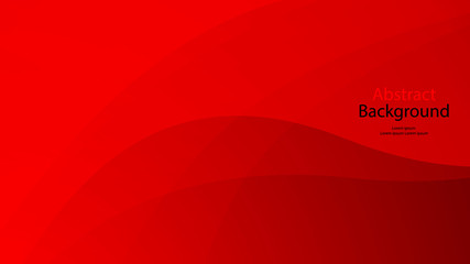 Red color and black color background abstract art vector 
