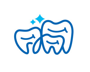 Teeth, Dentist, Dental and Smile Logo
