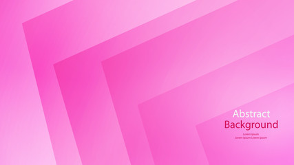 Pink color and white color background abstract art vector 