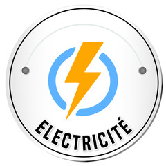 Ic&ocirc;ne diagnostic immobilier - &eacute;lectricit&eacute;