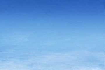 Fototapeta premium Blue acrylic painting background