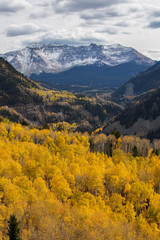 Amazing landscapes of San Juan national forest in Colorado, USA