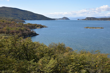 Fototapeta na wymiar Baie de Lapataia en Terre de Feu, Argentine