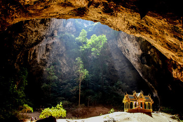 Royal Pavilion at Phraya Nakhon Cave at Khao Sam Roi Yot National Park Thailand  