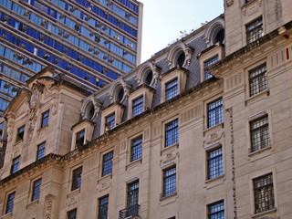 Ornate historic buildings