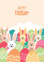 Easter Bunnies and Egss