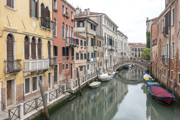 Obraz na płótnie Canvas Fassaden in Venedig, Italien