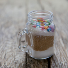 préparation pour cupcake 