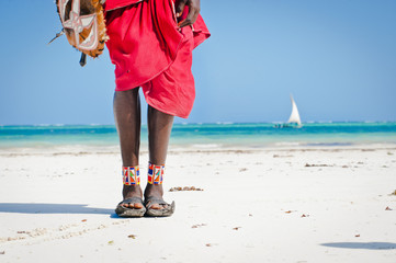 feet men the Masai tribe