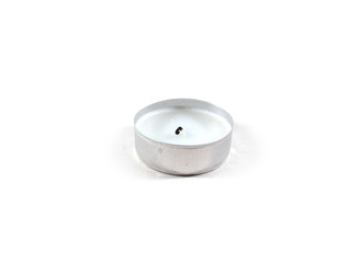 Tea candle isolated