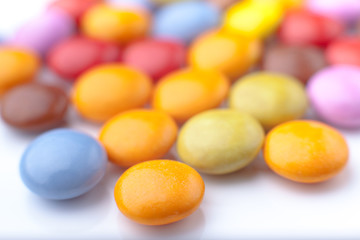 Chocolate Colorful candies